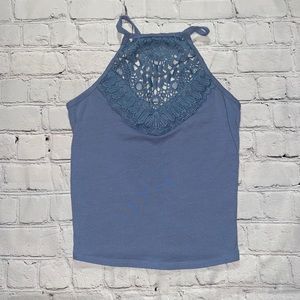 Sleeveless crop top
